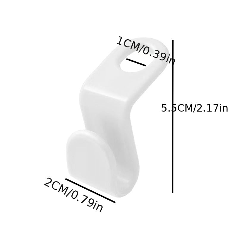 10pcs Hanger Connection Hook for Wardrobe Organization