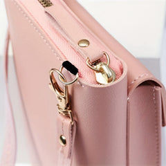 Women's Mini Crossbody Wallet Zip Clutch Purse
