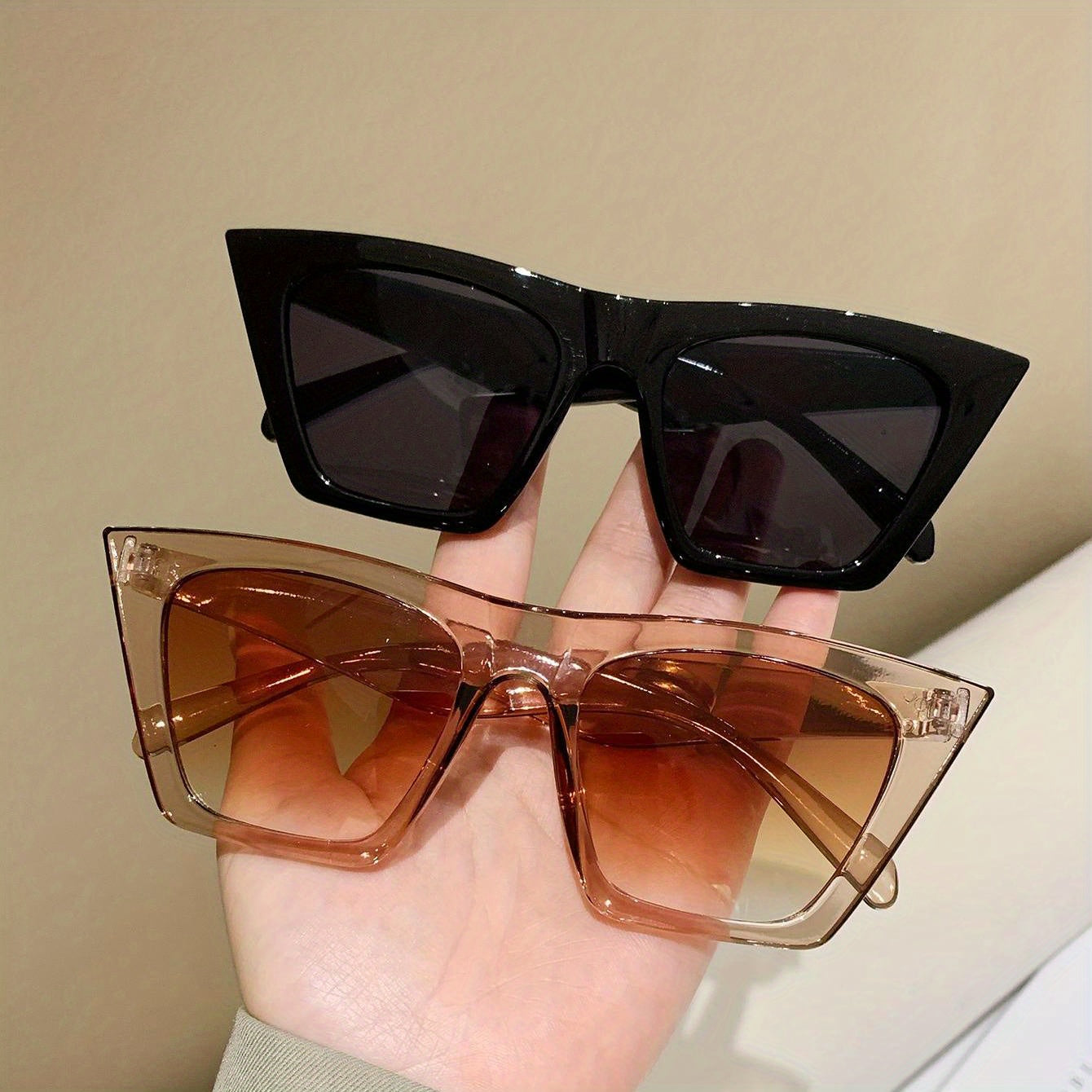 Cat Eye Sunglasses UV400 Sun Shades for Summer Travel