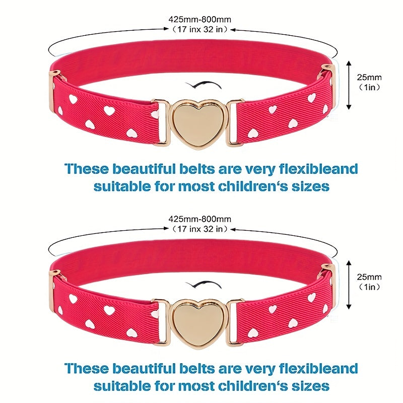 Girls Hollow Belt for School Uniform