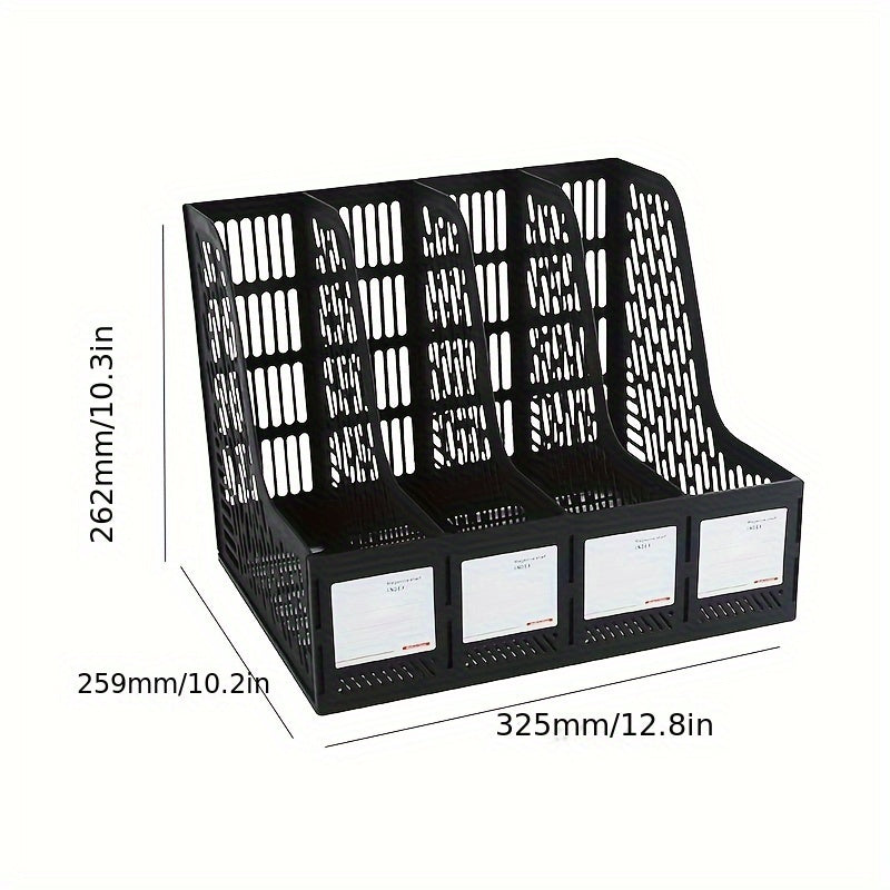 10pcs Desk Organizer File Holder Office Stationery Organizer