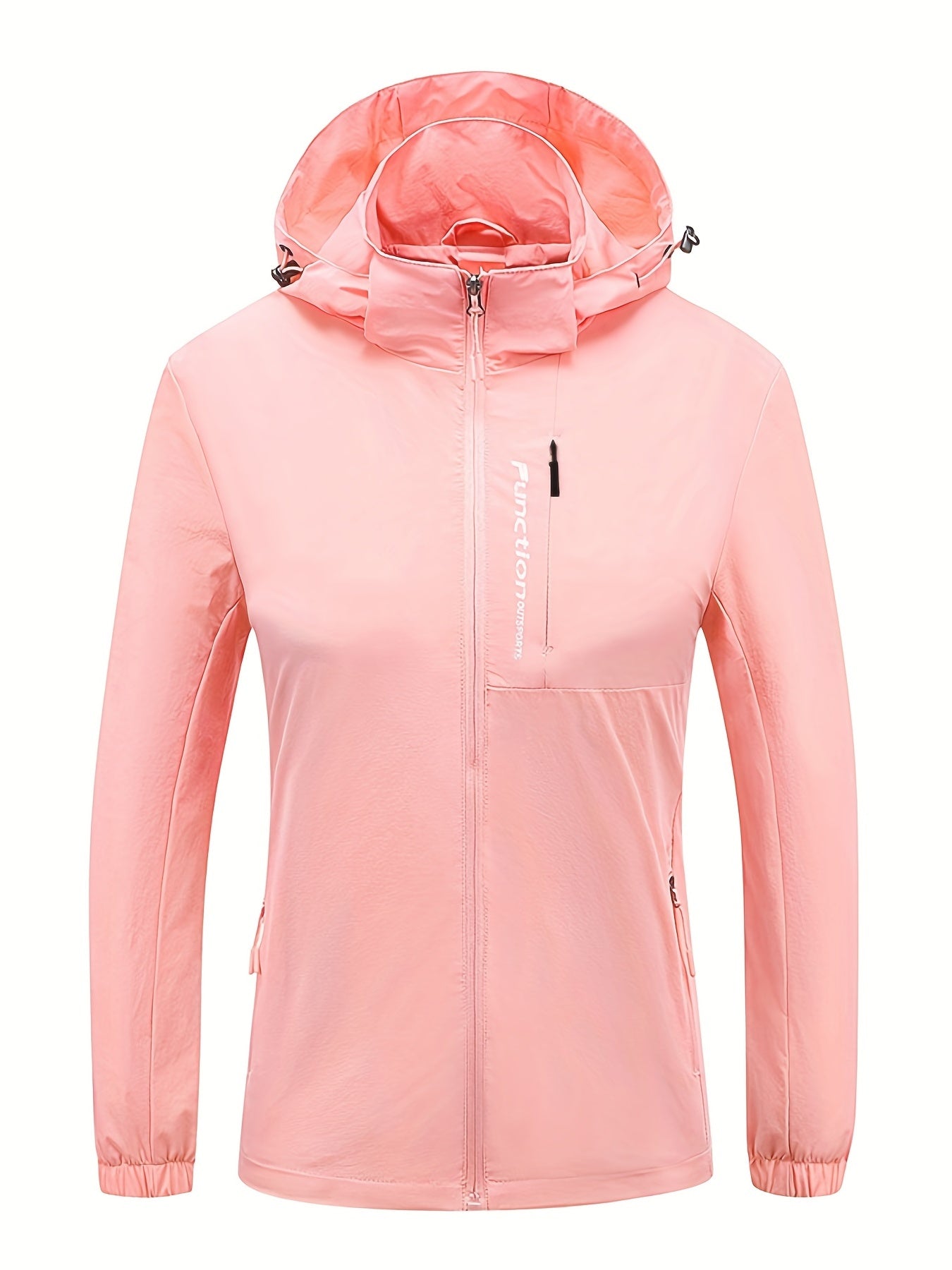 Women's Waterproof Windproof Punch Jacket for Outdoor Sports and Mountaineering