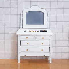 12 Mini Dollhouse Vanity Furniture Decorative Figurines