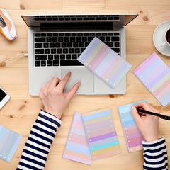 Multicolor Rainbow Notebook Daily Memo Office Learning List 1 Booklet