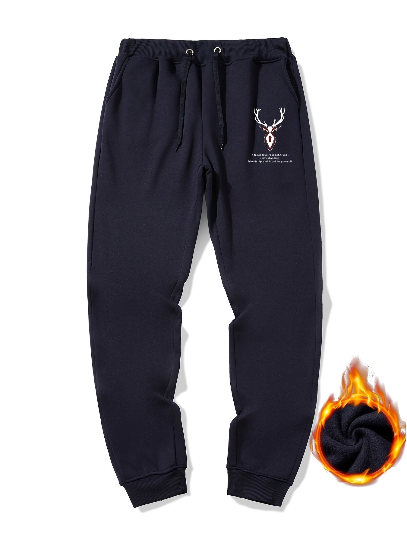 Men's Elk Sherpa Fleece Active Sweatpants