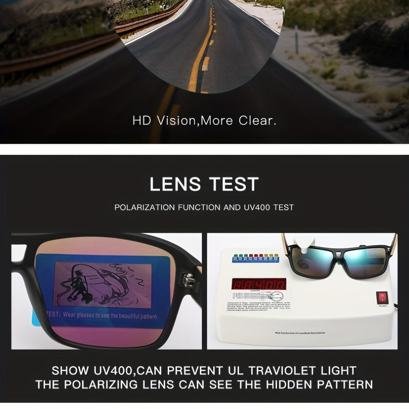 Men's Outdoor Driving Sports Sunglasses UV Protection