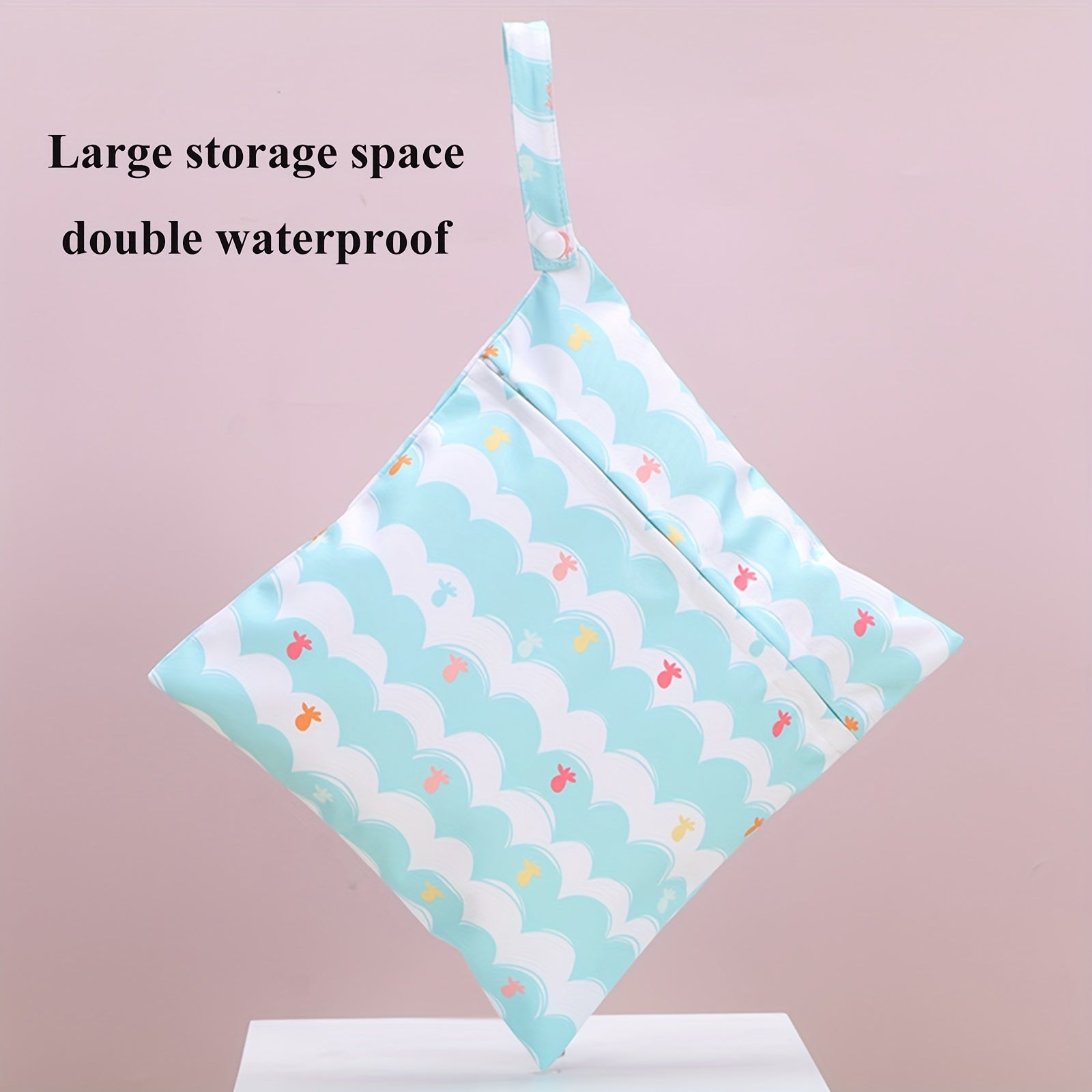 IFUN 2 Pack Wet Storage Bags Portable Organizer Waterproof Wet Bag for Travel