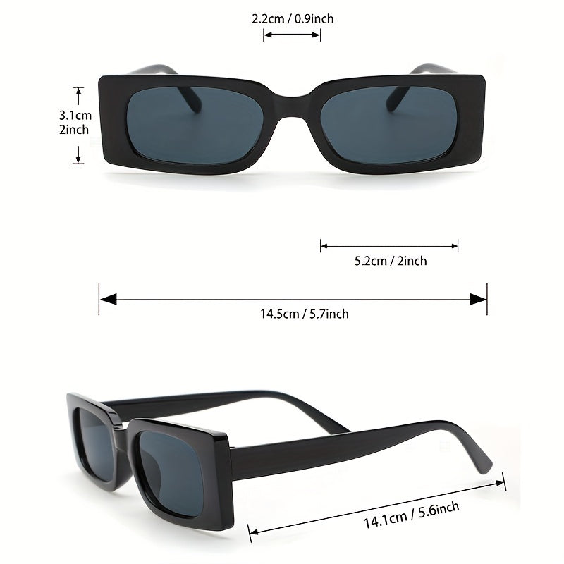 Men's Small Frame Sunglasses for Street Photography and Holiday Parties