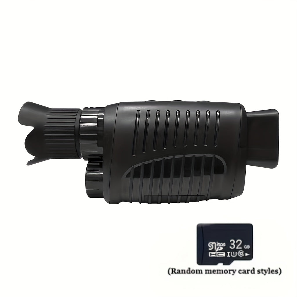 1080p Night Vision Monocular, 7-Speed Infrared, CMOS Star Sensor, Rechargeable