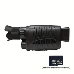 1080p Night Vision Monocular, 7-Speed Infrared, CMOS Star Sensor, Rechargeable