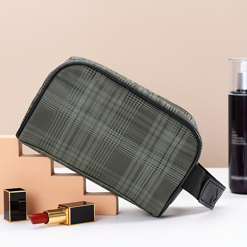 Portable Twill Travel Storage Bag Large Capacity Cosmetics Bag Toiletry Bag