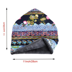 Slouch Sports Knitted Beanie Cap Headscarf Winter Hat Cap Slouchy Snood Hat