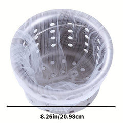 100pcs Disposable Sink Strainer Trash Bag Sink Filter Mesh Bag