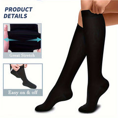 10 Pairs Compression Socks 15-20 mmHg for Sports