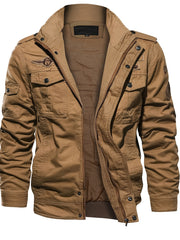 Men's Lightweight Windbreaker Cotton Jacket