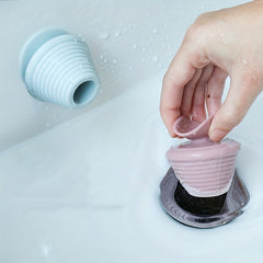 2pcs Universal Bathtub Plug Sewer Deodorant Plug Bathroom Sink Plumbing Plug