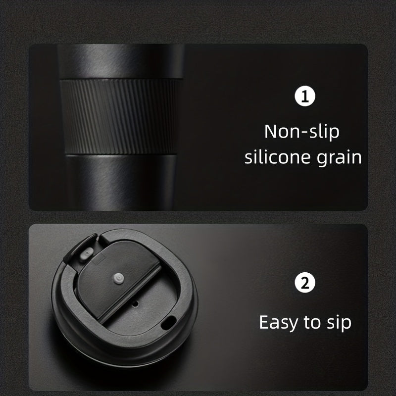 380ml Insulated Stainless Steel Water Bottle Coffee Mug