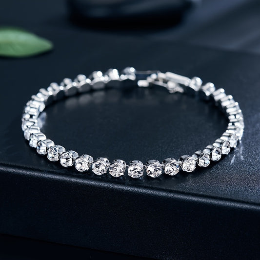 CZ Tennis Bracelet Wedding Jewelry Gift