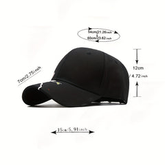 Plum Blossom Embroidery Baseball Cap