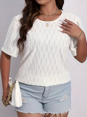  Geometric Print Short Sleeve Tee