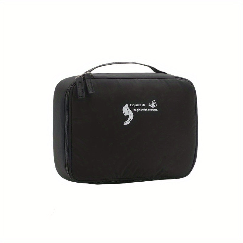 Minimalist Makeup Organizer Portable Cosmetic Bag Travel Toiletry Wash Bag