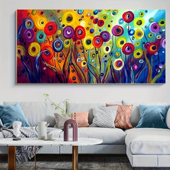 Large 5D Diamond Art Painting Kit - Flower and Tree Design