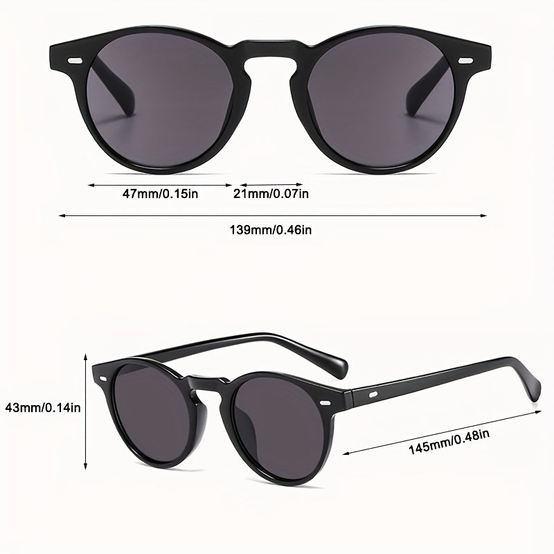 Stylish Men's Sunglasses for Street Photography and Holiday Parties