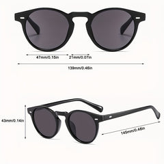 Stylish Men's Sunglasses for Street Photography and Holiday Parties