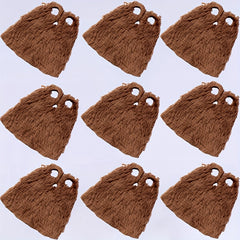 9pcs Mini Building Block Cloak Officer Set Plush Winter Coats