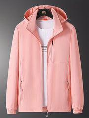 Women's Waterproof Windproof Punch Jacket for Outdoor Sports and Mountaineering
