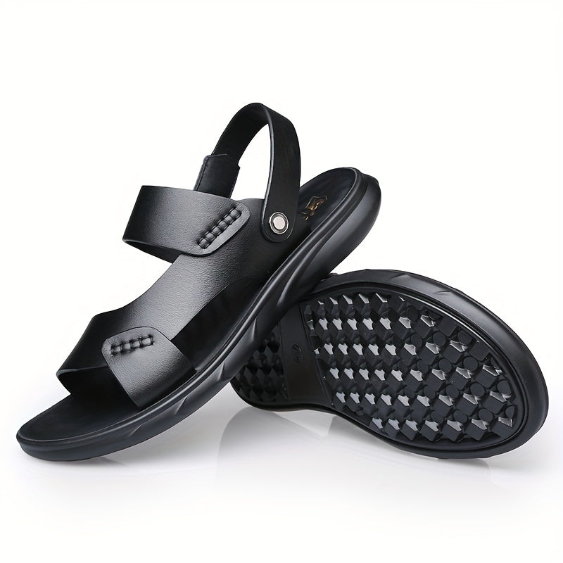 Men's Outdoor Slingback Sandals Non Slip Hiking Beach Shoes
