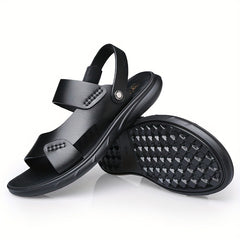 Men's Outdoor Slingback Sandals Non Slip Hiking Beach Shoes