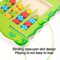 Dinosaur Maze Egg Walk Puzzle Toy Magnetic Connectors Creative Play