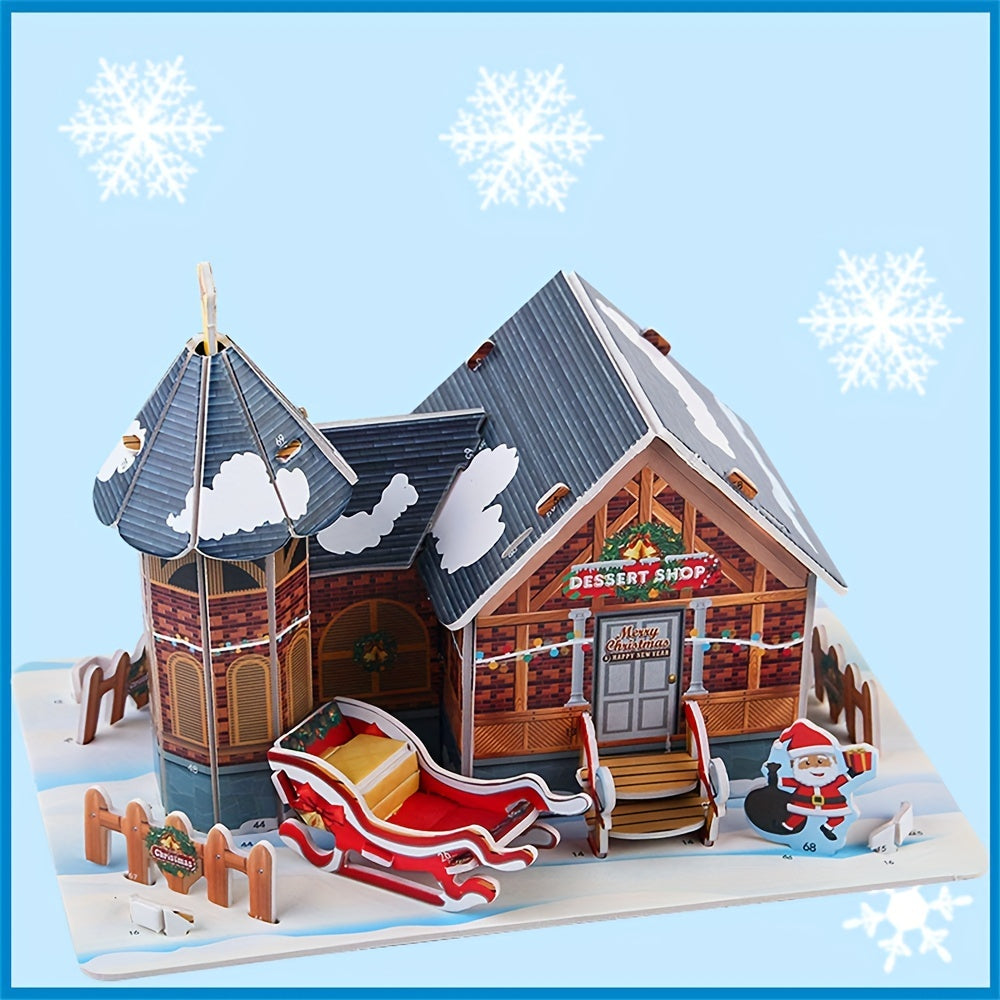 Large 3D Puzzle Family Challenge Game Educational Toy