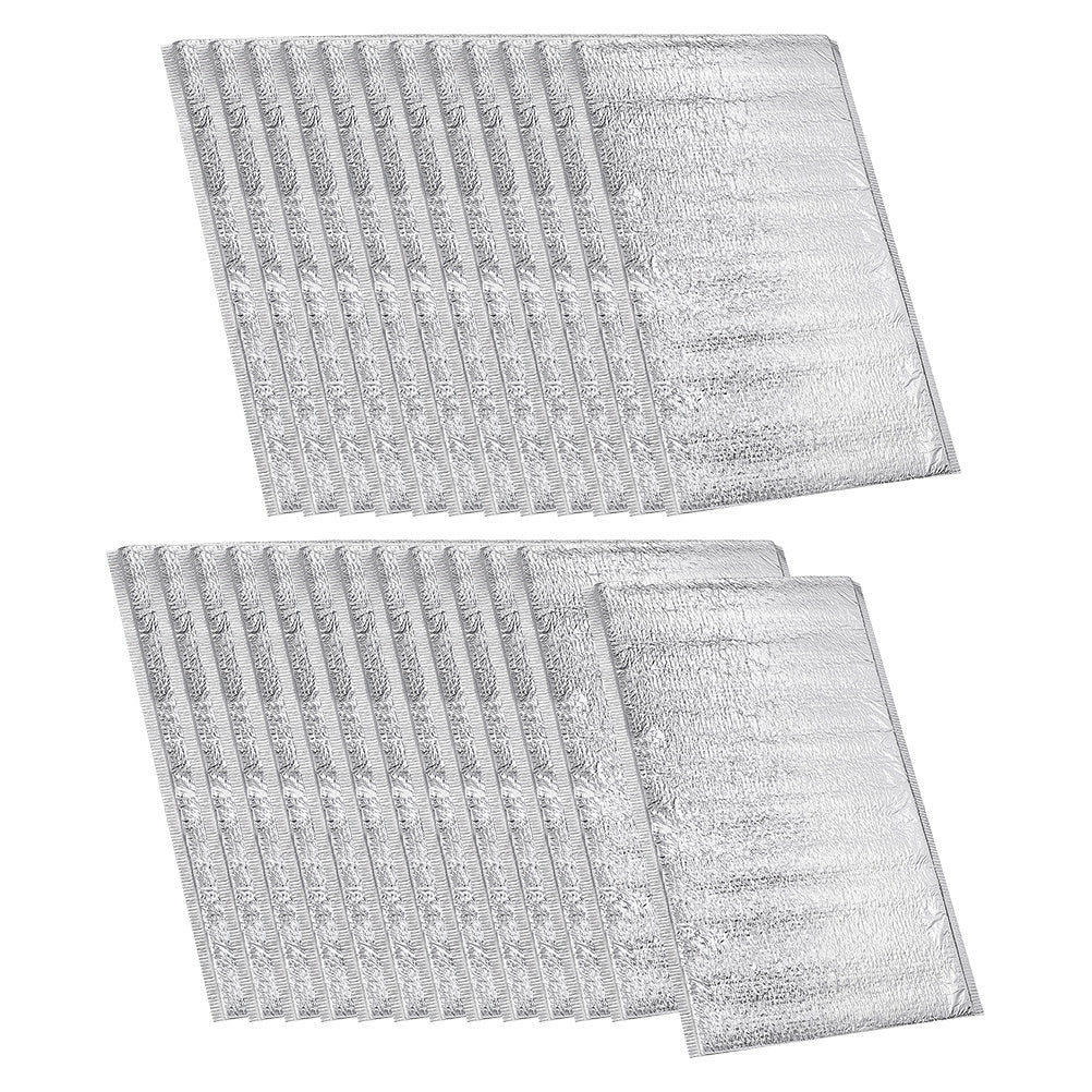 25pcs Thermal Insulated Bubble Mailers Lunch Bag for Hot and Cold Meals
