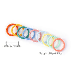200pcs Mini Rubber Bands for Baby Girls Hair Accessories