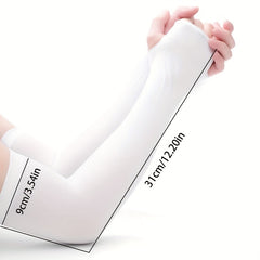 Sunproof Ice Sleeve Fingerless Gloves UV Protection for Summer