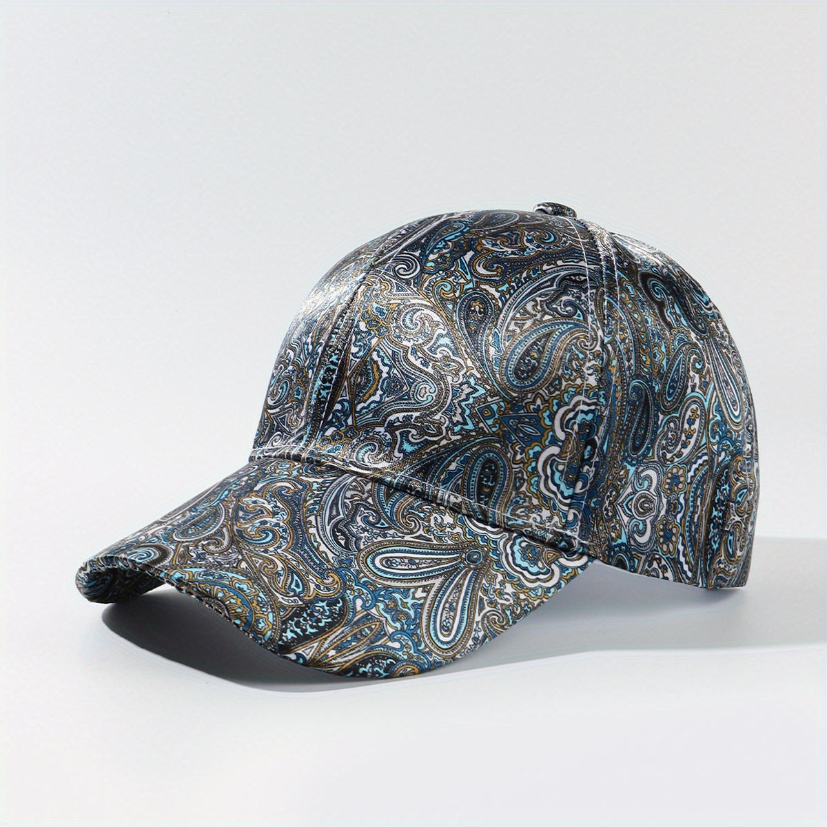 Paisley Print Baseball Cap Lightweight Adjustable Sunshade Dad Hats Unisex