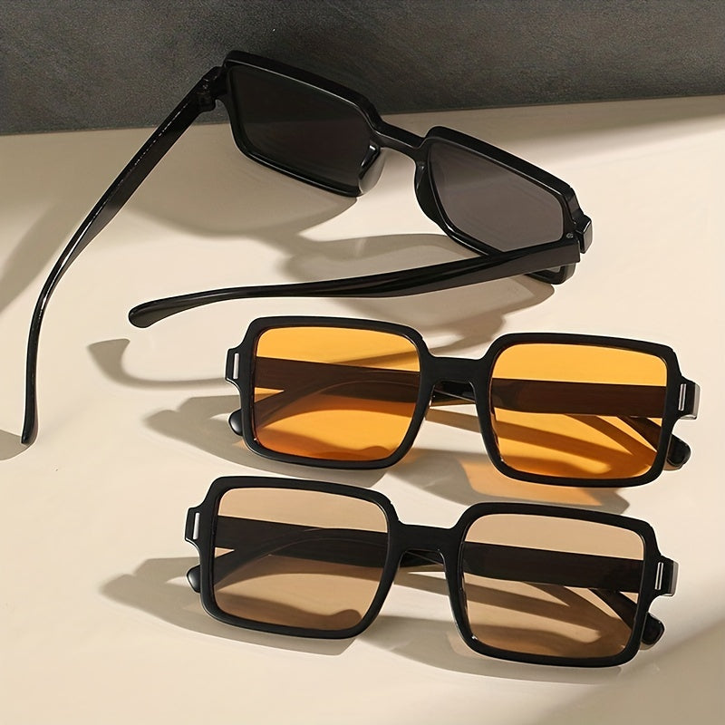 Square Sunglasses Men Women Anti Glare UV400 Sun Shades Glasses Driving