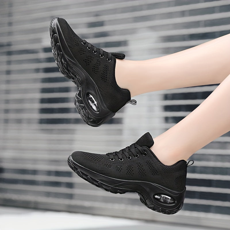 Women's Air Cushion Athletic Running Shoes Comfortable Mesh Sneakers