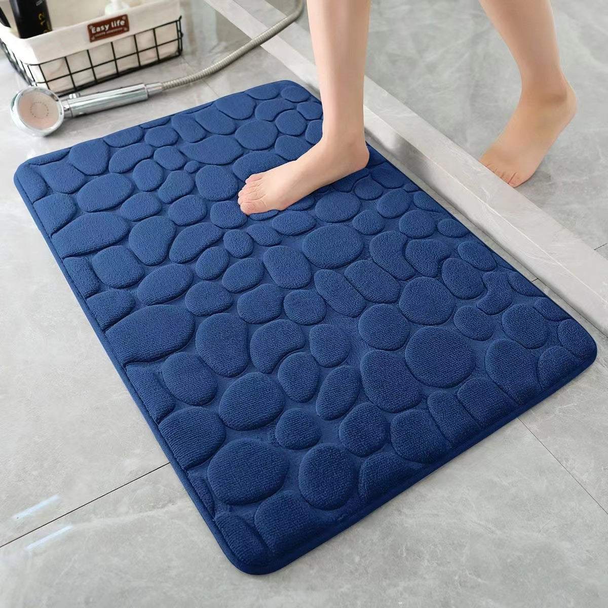 Absorbent Bathroom Mat Memory Foam Washable Bath Rug
