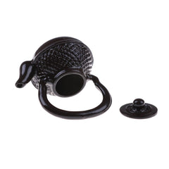 Mini Metal Kettle for Dollhouses 1:12 Scale Kitchen Accessory