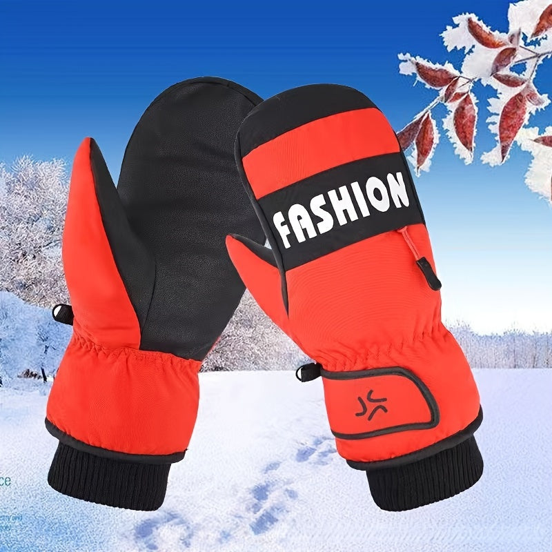 Winter Skiing Gloves Waterproof Windproof Coldproof Gloves