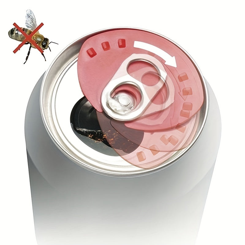 6pcs Drink Can Lids Plastic Can Sealer Canning Covers Reusable Protector