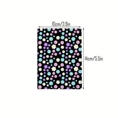 Floral Passport Holder PU Document Protective Cover