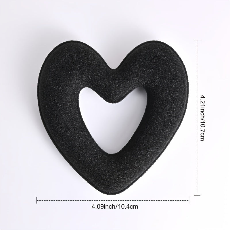 Hair Donut Heart Magic Sponge Bun Maker Styling Tool Accessory