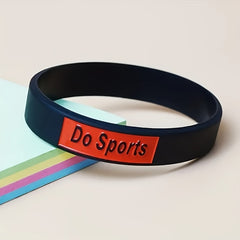 2 Pcs Inspirational Silicone Bracelet for Women
