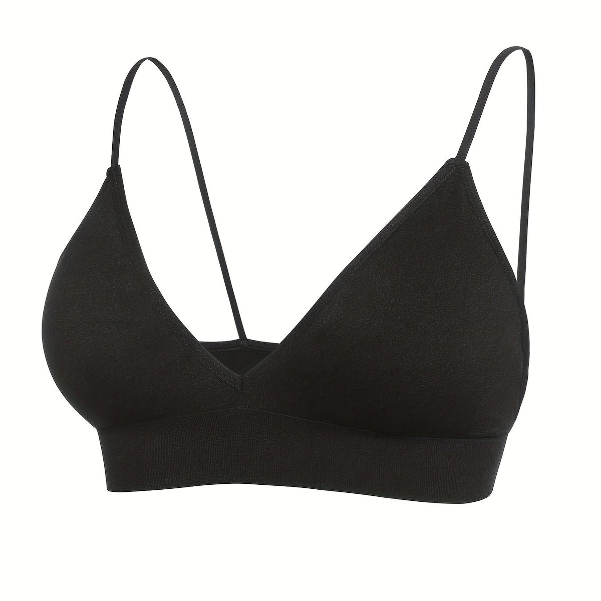 Triangle Cups Wireless Bra Comfy & Breathable Sports Bra