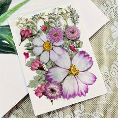 20pcs Dried Flower DIY Craft Kit - Wall Art, Photo Frames, Books