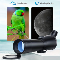 20 60x60mm Zoom Spotting Scope Monocular With Storage Bag